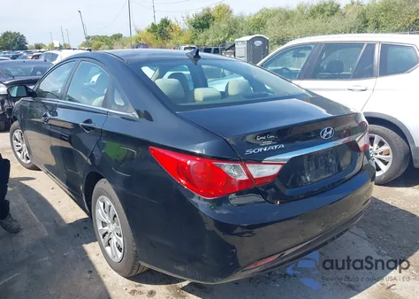 2011 Hyundai Sonata Gls from USA, damaged, VIN 5NPEB4AC1BH038214